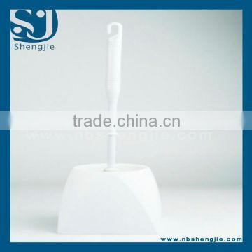 Trade assurance plastic toilet brush with holder, household brush, brush for toilet
