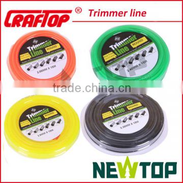 trim force trimmer line for gasoline brush cutter