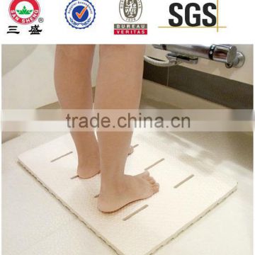 ISO9001 approved factory beige EVA bath mat