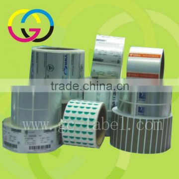 China manufacturer hot sale removable adhesive label self-adhesive label stickers