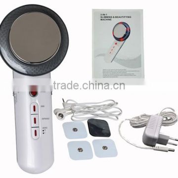 CM-4 Body Skin Massager Device Beauty Health Care Ultrasonic Slimming EMS Tens Electrode Pads Infrared Anti Cellulite