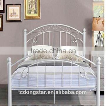 2016 best selling modern home furniture metal single bed