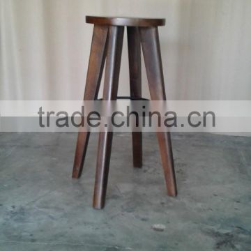 Industrial Wood bar stool, Vintage Wood Bar Stool, Teak & Cheap Wood Bar stool