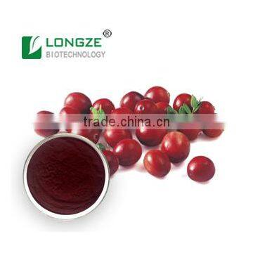 Free Sample Cranberry Extract Powder with Anti-oxidant (PAC)Proanthocynidins 5--60%, Anthocyanidins 5-25%