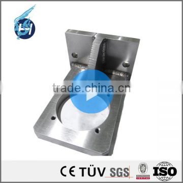 Design aluminum alloy 2014/2017/5052/6061/7075 mechanical accessory spare parts clamp with milling grinding auto spare parts