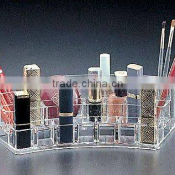 Bespoke perspex makeup organiser