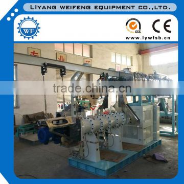 Floating fish feed extruder processing line