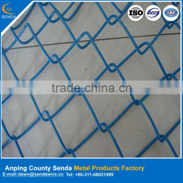 sports field fencing application chain link fence