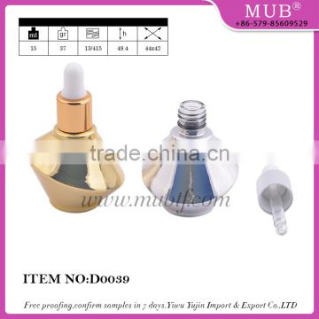 D0039 dropper bottle perfume glass bottles for cosmetic gifts