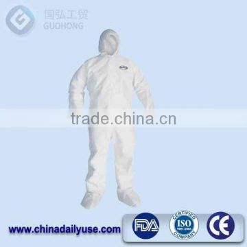 buzo desechable,disposable microporous coverall with hood,disposable coverall for safety use