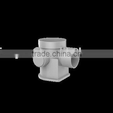 Factory price Manufacturer good quality PVC Fitting UPVC Rubber Joint plastic fitting for drainage GB floor drain