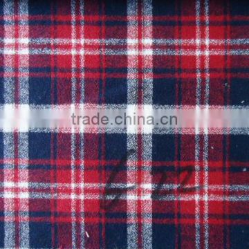 New fashion cotton flannel check fabric V312