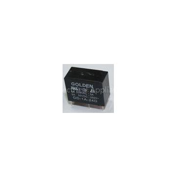 1A Subminiature Low Power Electromagnetic DC Power Relay 12V Black