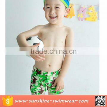 Custom Sublimation Print Child Boys Swim Trunks Underwear