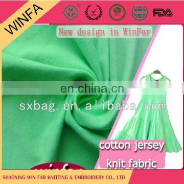 Manufacturer produce Top end Colorful jersy fabric spandex