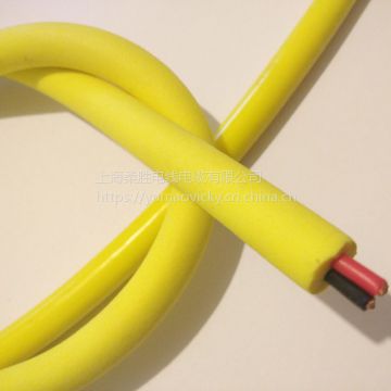 Electrical Connection Vertical Water Resistance Rov Tether Floating Cable