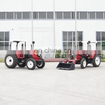 China best offer 4x4 farm tractor 504 with front loader