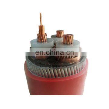 CE certificate single/3 cores 11kv xlpe insulated power cable medium voltage cable