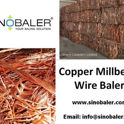 Copper Millberry Wire Baler Machine