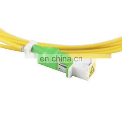 FTTH Flat Drop Cable SC Auto Shutter Patch Cord / Jumper / Pigtail