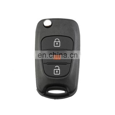 Remote Flip Key Shell Case 3 Buttons Smart car key cover Fit For Hyundai Soul 2010-2013 Car Key Case Cover
