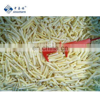 BRC A 4mm Bulk IQF Vegetable Bamboo shoot Strips price Frozen Bamboo Shoot from Sinocharm