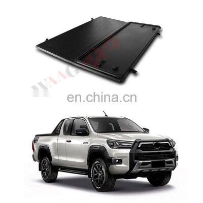 Hot Sale High Quality Hard Tri Fold Bed Cover For Pickup Truck Tool Bed Cover Roller Cover For Rocco