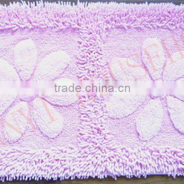 floral design bath mats chenille bath mat
