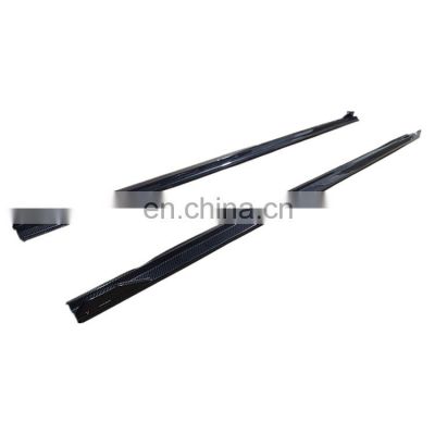 Light Weight Military Quality 100% Dry Carbon Fiber Material Side Skirts For BENZ C63 W205
