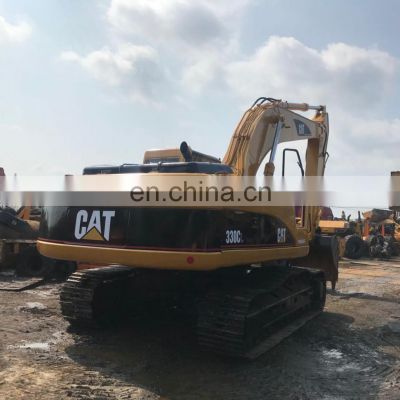Second hand cat 330c 330d 330b excavator with low working hours