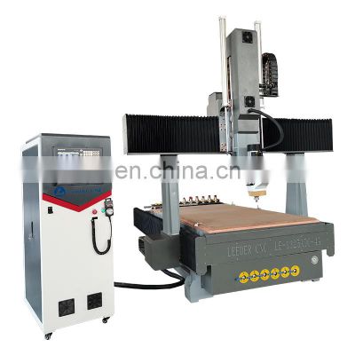 Alibaba China Professinal Leeder Cnc 1325 3 / 4 / 5axis Price In Wood Router For Sale