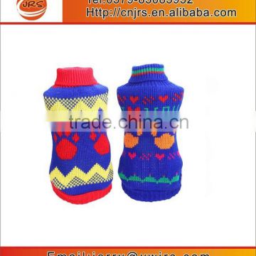 New promotional gift items, pets dog winter sweater,knitting pattern clothes for dog
