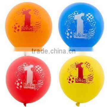 Printing different size Latex advertising balloons