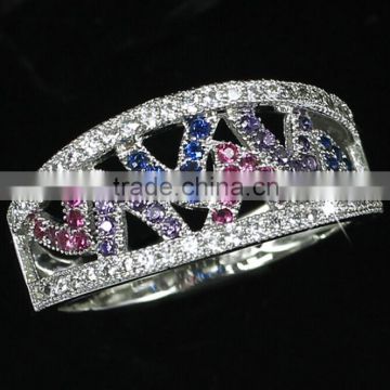 Popular Silver engagement ring
