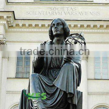 Bronze famous astronomer statue of Copernicus