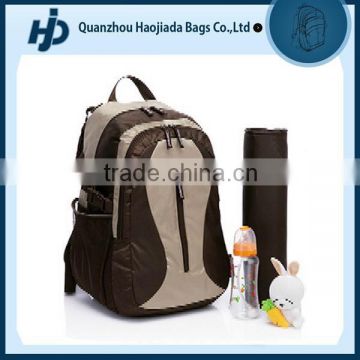 Functional large capacity backpack diaper bag travelling use