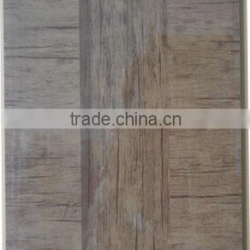 WOODEN Printing pvc ceiling & wall panel ,High gloss F124
