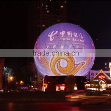 new invention fashion design flexible spherical led sphere display