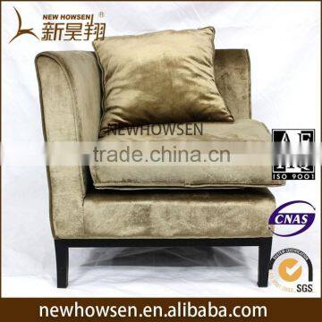 comfortable wholesale hotel sofa chair latest desing with cushion