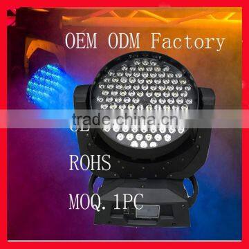 13CH 324W RGBW/3 in 1 DMX 512 beam spot wash 3 in 1 moving head light