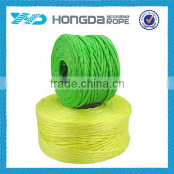 2016 Best quality colourful 3mm cotton polyester twine rope
