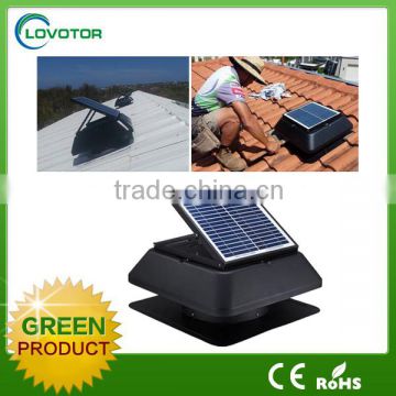 Modern home use rechargeable solar roof mounting fan solar attic fan
