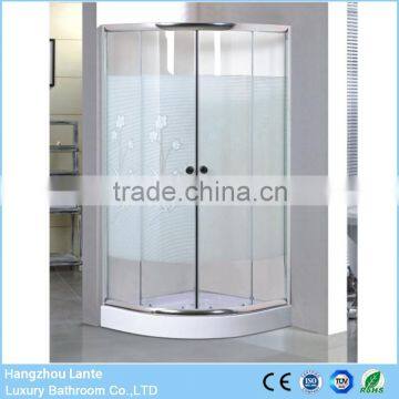 Cheap free standing glass shower enclosures