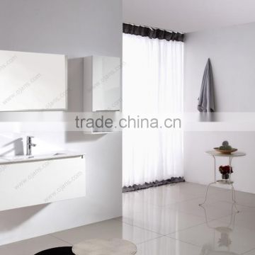 900mm high gloss white lacquer finished bathroom vanity cabinets