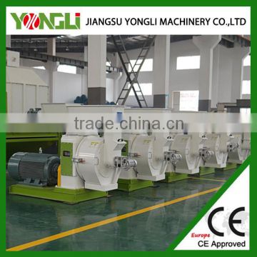 Automatic Lubrication Less worker pine wood pellet making machinery