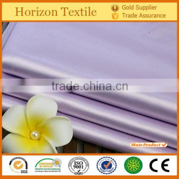 High Quality Polyester Purple Satin Fabric