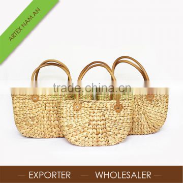 Natural water hyacinth bag / handbag wholesale in Vietnam