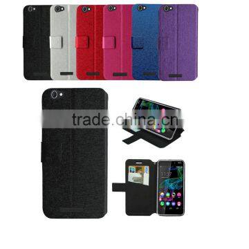 for archos 50D helium case coloful silk leather case high quality with factory price