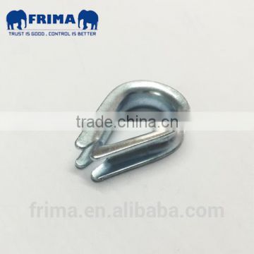 steel wire rope fittings, Wire rope clips, DIN6899B, Galvanized hardware