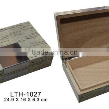 Unique design luxury wood box manufacturer